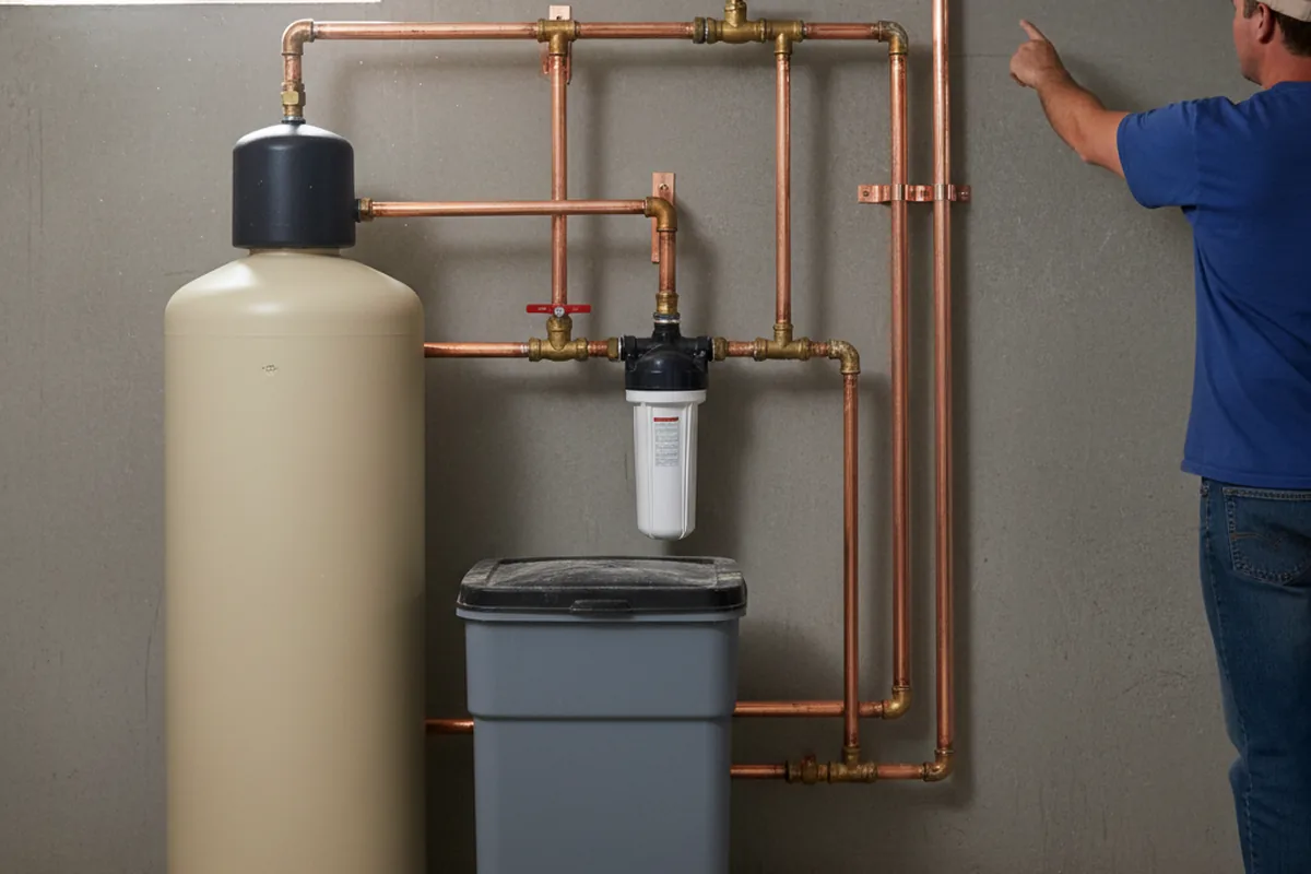 Whole-house water treatment system installed in Deer Park